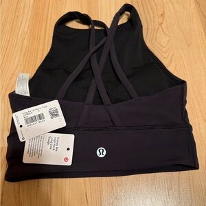 lululemon athletica Black Strappy Sports Bra